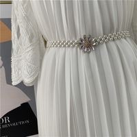 Fashion Simple Pearl Waist Chain Belt main image 5