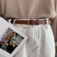 Retro Fashion Wild Non-porous Belt main image 5