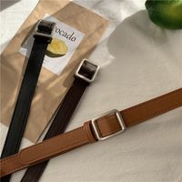 Retro Wild Simple Non-porous Belt main image 3