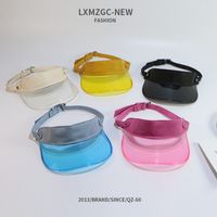 Hip-hop Transparent Empty Top Cap Wholesale main image 2