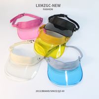 Hip-hop Transparent Empty Top Cap Wholesale main image 4