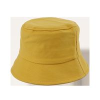 Children's Cotton Solid Color Fisherman Hat Wholesale main image 6