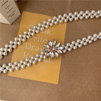 Fashion Simple Pearl Waist Chain Belt sku image 2
