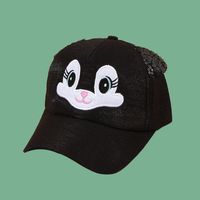 Korean Children's Sequined Bunny Cap sku image 4