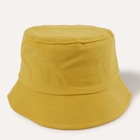 Chapeau De Pêcheur De Couleur Unie En Coton Pour Enfants En Gros sku image 6