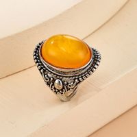 Simple Fashion Beeswax Alloy Ring main image 3