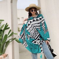 Fashion Cotton Sunscreen Long Shawl Scarf main image 4