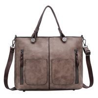 Large Pu Leather Streetwear Tote Bag Handbag main image 5