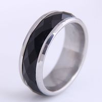 Korean Simple Stainless Steel Ring sku image 2