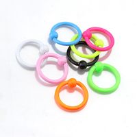 Neon Color Paint Stainless Steel Multi-purpose Ring main image 4