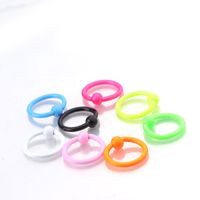 Neon Color Paint Stainless Steel Multi-purpose Ring main image 5