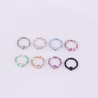 Hot Sale 8-color Paint Stainless Steel Body Piercing Jewelry main image 4