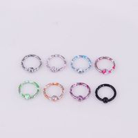 Hot Sale 8-color Paint Stainless Steel Body Piercing Jewelry main image 5