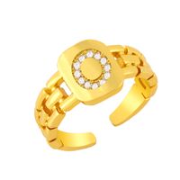 Simple Letter Open Ring sku image 15
