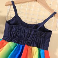 New Fashion Children's Rainbow Dress main image 4
