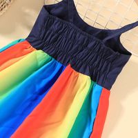 New Fashion Children's Rainbow Dress main image 5