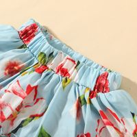 Traje De Dos Piezas Con Falda De Chaleco Estampado Para Bebé main image 5