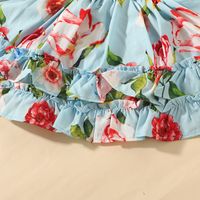 Traje De Dos Piezas Con Falda De Chaleco Estampado Para Bebé main image 6