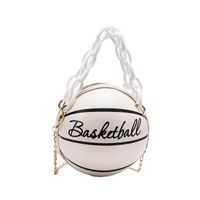 Fashion Spherical Bag Chain Shoulder Bag Large-capacity Bag Leisure Handbag main image 6