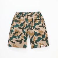 Summer Korean Casual Fashion Camouflage Shorts sku image 1
