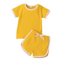 Short-sleeved Top And Shorts Two-piece Suit sku image 1