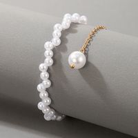 New Fashion Simple Pearl Bracelet main image 3