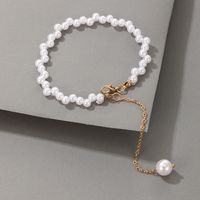 New Fashion Simple Pearl Bracelet main image 5
