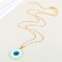 Wholesale Jewelry Fashion Eye Alloy Pendant Necklace main image 6