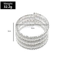 Fashion Geometric Alloy Diamond Women's Bracelets main image 6