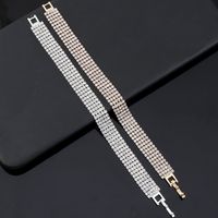 Fashion Rhinestone Wide Bracelet Wholesale main image 5