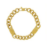 Hip-hop U-shaped Geometric Titanium Steel Bracelet main image 6