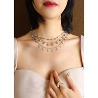 Fashion Star Heart-shape Titanium Steel Necklace main image 1