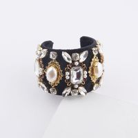 New Fashion Baroque Diamond Pearl Gemstone Bracelet main image 3