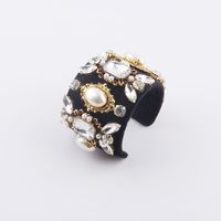 New Fashion Baroque Diamond Pearl Gemstone Bracelet main image 5