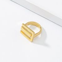 Wholesale Fashion Geometric Alloy Ring main image 4