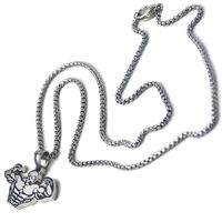 Fashion Muscular Men Alloy Necklace Wholesale main image 4