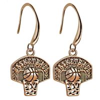 Sports Basketball Hoop Earrings Wholesale main image 1