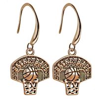 Sports Basketball Hoop Earrings Wholesale main image 2