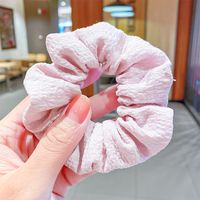 Simple Solid Color Hair Scrunchies Wholeslae sku image 6