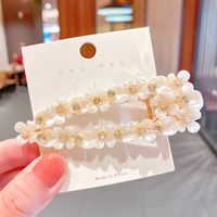 Fashion Pear Flower Pearl Rhinestone Hairpin sku image 13