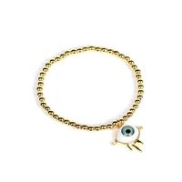 Punk Devil Eyes Diamante Cobre Collar Pendientes Conjunto Joyas sku image 6