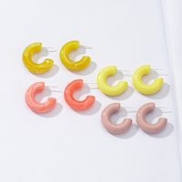 Vente En Gros Ensemble De Boucles D&#39;oreilles En Résine Acrylique sku image 5