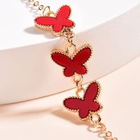 Simple Fashion Three Butterfly Bracelet main image 5