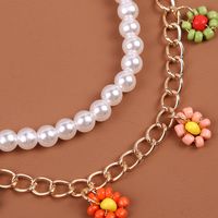 Bohemian Miyuki Beads Flower Multi-layer Long Necklace main image 5