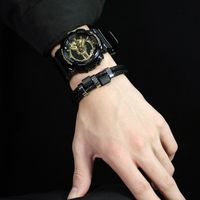 Mode Mehrschichtige Gewebte Edelstahl Armband Großhandel main image 5