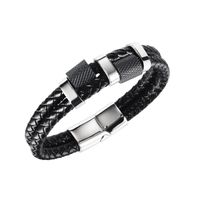 Fashion Multi-layer Woven Stainless Steel Bracelet Wholesale main image 6