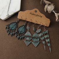 Ethnic Style Geometric Plating Alloy No Inlaid Earrings main image 4