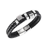 Fashion Multi-layer Woven Stainless Steel Bracelet Wholesale sku image 2