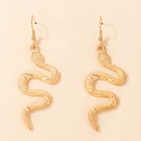 Nouvelles Boucles D&#39;oreilles En Forme De Serpent Exagérées main image 2