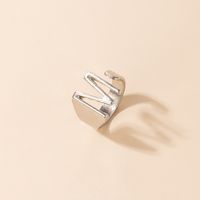 New Fashion Simple Letter M Ring main image 3